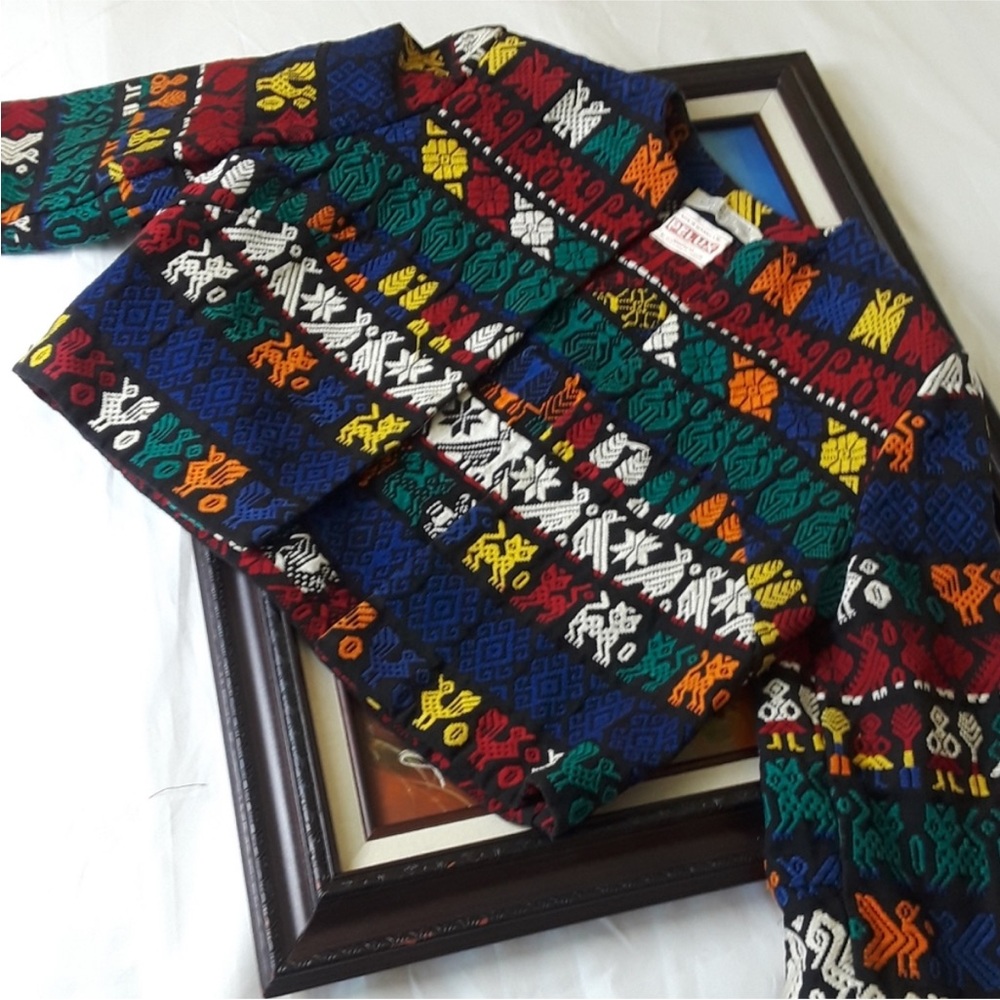Vintage Pelux Guatemalan Jacket